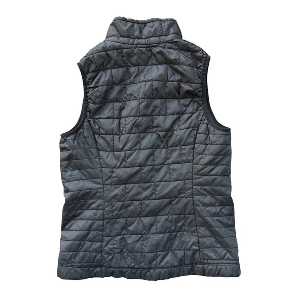 Patagonia Nano Puff Vest Womens Small Black Quilted PrimaLoft Full Zip 84246 - Picture 2 of 9